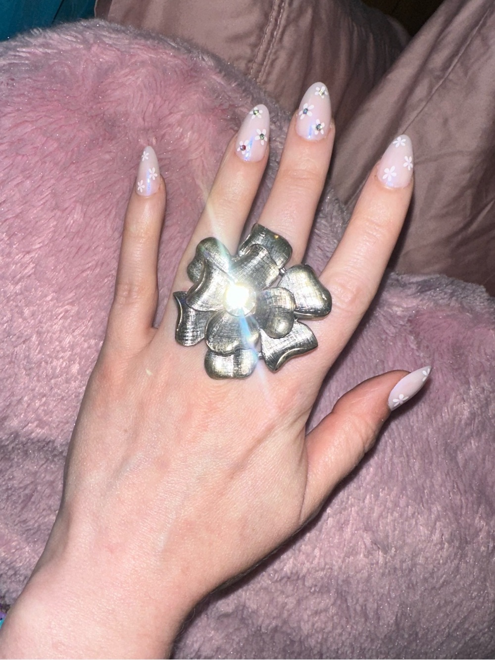Express • Big Floral Cocktail Ring